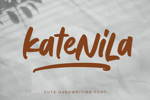 Katenila Font Arterfak Project 