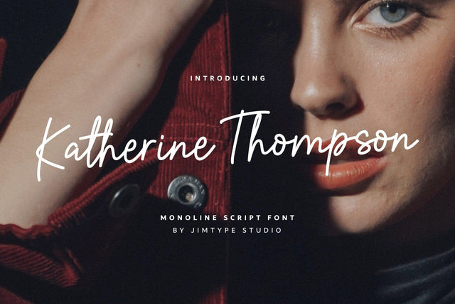 Katherine Thompson | Business Branding Font Font Jimtype Studio 