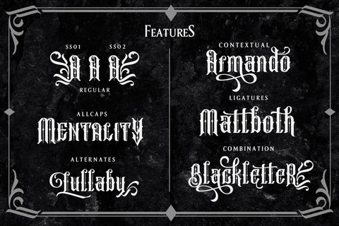 Katheryna Typeface Font Arterfak Project 