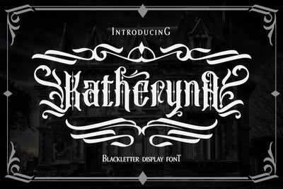 Katheryna Typeface Font Arterfak Project 