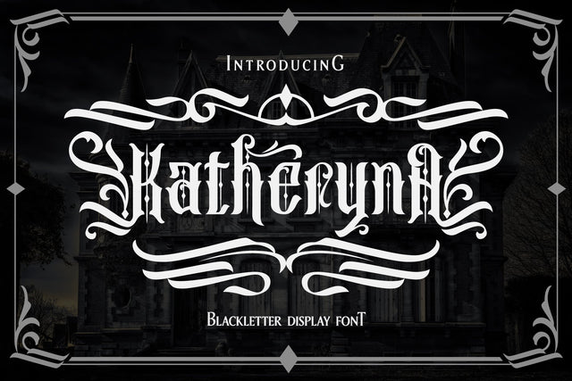 Katheryna Typeface Font Arterfak Project 