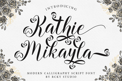 Kathie Mikayla Font RCKY STUDIO 