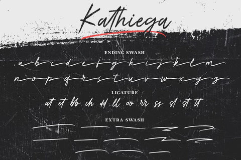 Kathiega Font gatype 