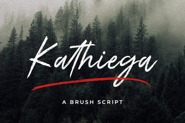 Kathiega Font gatype 