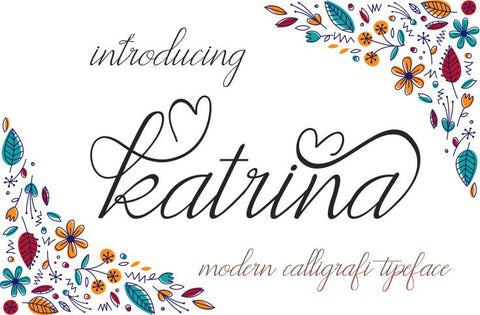 Katrina Font mahyud creatif 