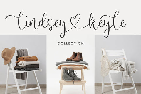 Katrine - Modern script font Font Timur type 