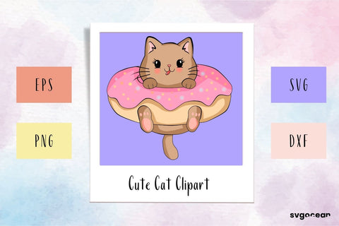 Kawaii Cat SVG SVG SvgOcean 