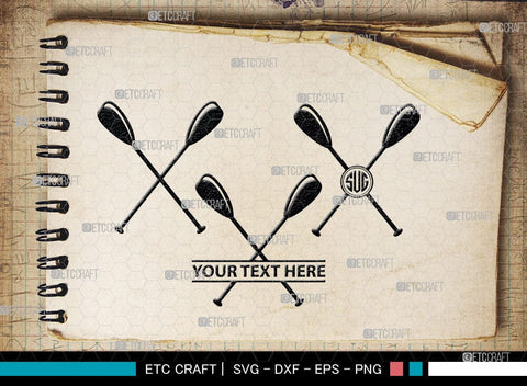 Kayak Monogram, Kayak Silhouette, Kayak SVG, Canoe Svg, Kayaker Svg, Kayaking Svg, Paddle Svg, Kayak Boat Svg, Water Sports Svg, Kayak Svg, SB00044 SVG ETC Craft 