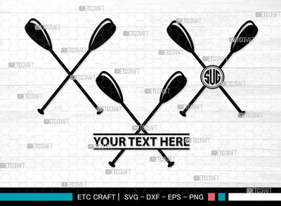 Kayak Monogram, Kayak Silhouette, Kayak SVG, Canoe Svg, Kayaker Svg, Kayaking Svg, Paddle Svg, Kayak Boat Svg, Water Sports Svg, Kayak Svg, SB00044 SVG ETC Craft 