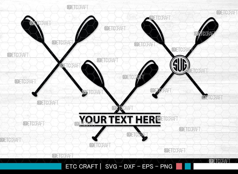 Kayak Monogram, Kayak Silhouette, Kayak SVG, Canoe Svg, Kayaker Svg, Kayaking Svg, Paddle Svg, Kayak Boat Svg, Water Sports Svg, Kayak Svg, SB00044 SVG ETC Craft 
