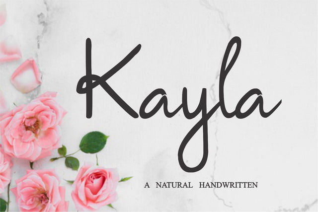 Kayla Font Kasih Ibu 