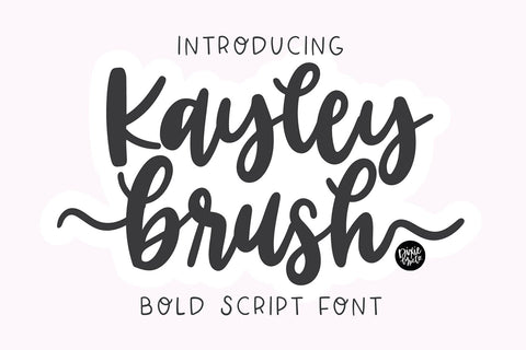 Brush sale script lettering