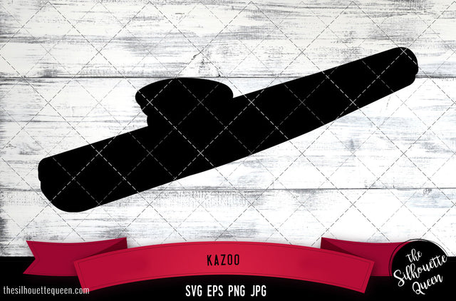 Kazoo Silhouette Vector SVG SVG Loveleen Kaur 