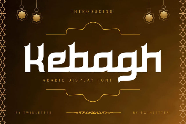 Kebagh Font twinletter 
