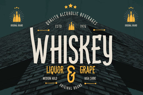 Kebroon | Retro Condensed Font Font twinletter 