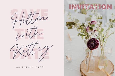 Kedira Signatre Font Zeenesia Std 