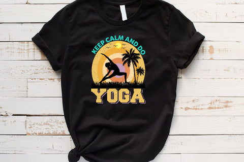 Keep Calm and Do Yoga Sublimation SVGArt 