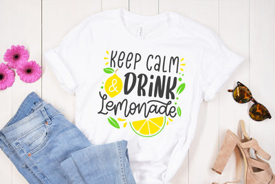 Keep Calm And Drink Lemonade SVG Cut File SVG dapiyupi store 
