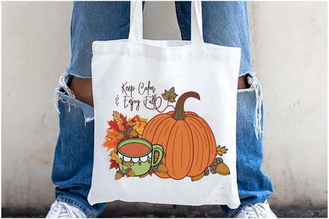 Keep Calm and Enjoy Fall Sublimation Sublimation Jagonath Roy 