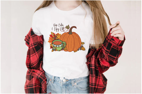 Keep Calm and Enjoy Fall Sublimation Sublimation Jagonath Roy 