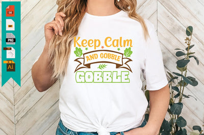 Keep Calm and Gobble Gobble SVG Craftlabsvg24 
