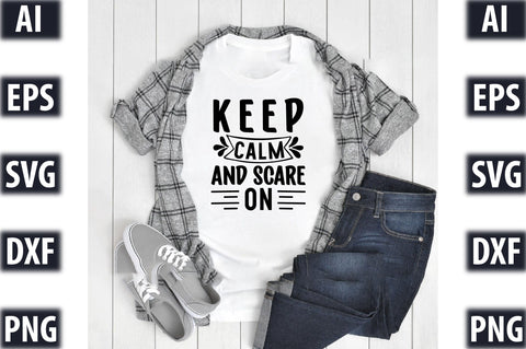 Keep calm and scare on SVG SVGista 