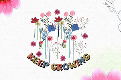 Keep Growing Sublimation Sublimation Rupkotha 