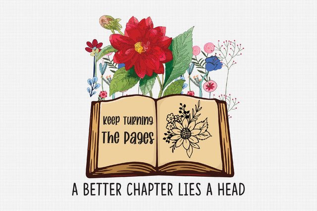 Keep Turning the Pages Sublimation Sublimation Rupkotha 