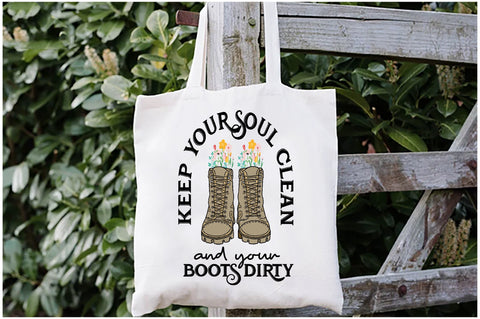 Keep Your Soul Clean and Your Boots Dirty Sublimation Sublimation Jagonath Roy 