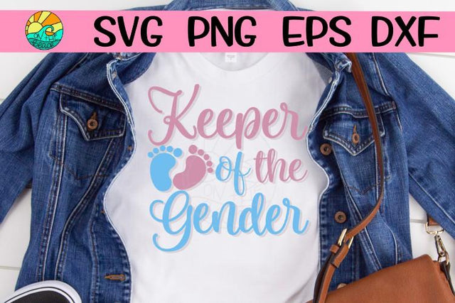 Keeper Of The Gender - SVG - DXF - EPS - PNG SVG On the Beach Boutique 