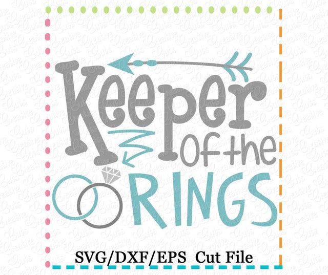 Keeper of the Rings SVG SVG Creative Appliques 