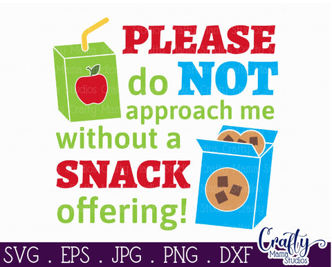 Keeper Of The Snacks Shirt Design | Mom And Me Svg SVG Crafty Mama Studios 