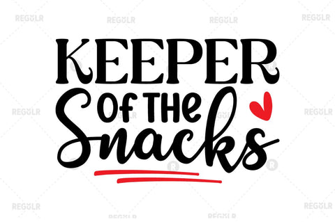 Keeper of the snacks SVG SVG Regulrcrative 