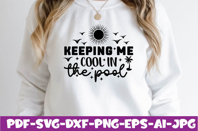 Keeping me Cool in the POOL SVG farhad farhad 