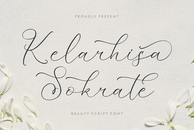 Kelarhisa Sokrate - Beauty Script Font Font Storytype Studio 