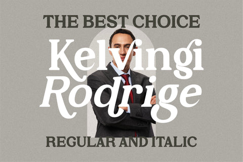 Kelvingi Rodrige Font Letterena Studios 
