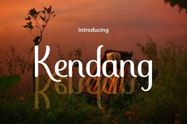 Kendang Font zafrans studio 