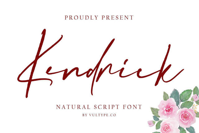 Kendrick Font Vultype Co 