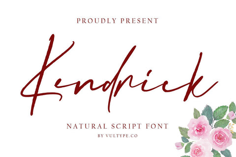 Kendrick Font Vultype Co 