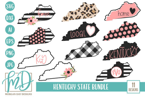 Kentucky Bundle SVG Morgan Day Designs 