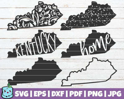 Kentucky State SVG MintyMarshmallows 
