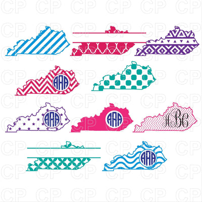 Kentucky SVG Bundle SVG cutperfectstudio