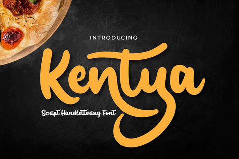 Kentya Font twinletter 