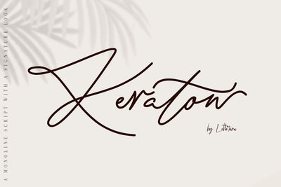 Keraton Font Letterara