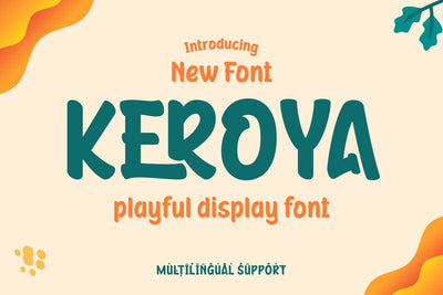 Keroya - Handwriting Font Font twinletter 