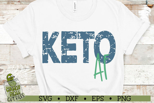 Keto AF SVG Crunchy Pickle 