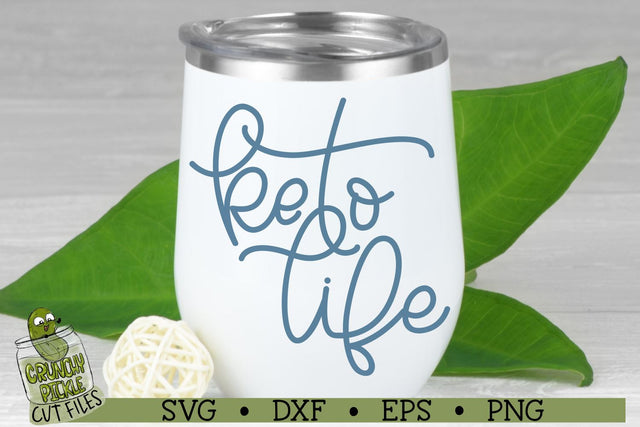 Keto Life SVG Crunchy Pickle 