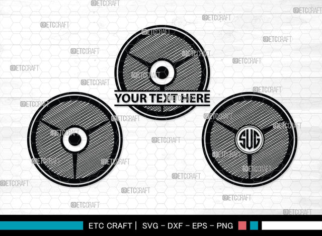 Kettlebell Monogram, Kettlebell Silhouette, Kettlebell SVG, Kettle Bell Svg, Barbell Svg, Dumbbell Svg, Fitness Svg, Gym Svg, SB00428 SVG ETC Craft 