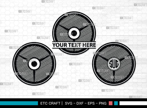 Kettlebell Monogram, Kettlebell Silhouette, Kettlebell SVG, Kettle Bell Svg, Barbell Svg, Dumbbell Svg, Fitness Svg, Gym Svg, SB00428 SVG ETC Craft 