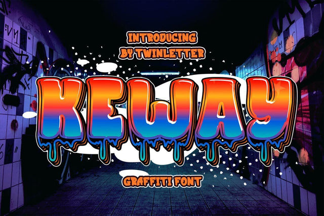 Keway Font twinletter 